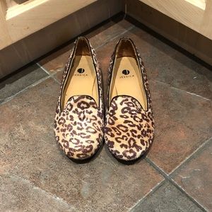 Leopard Print Loafers